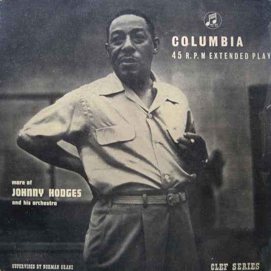 Johnny Hodges And His Orchestra : More Of Johnny Hodges And His Orchestra (7", EP)