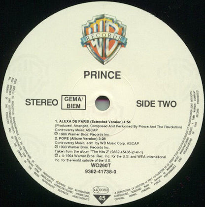 Prince : Letitgo (12", Single)