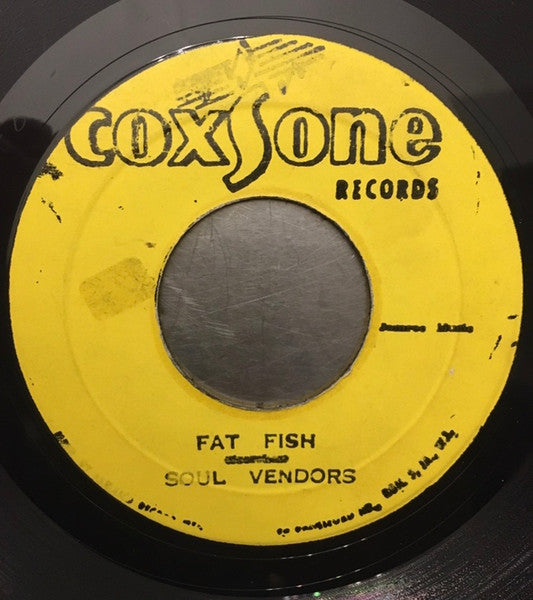 The Clarendonians, The Soul Vendors : He Who Laughs / Fat Fish  (7", RE)