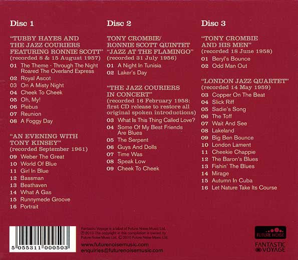Tubby Hayes : Jazz Genius: The Flamingo Era (3xCD, Comp)