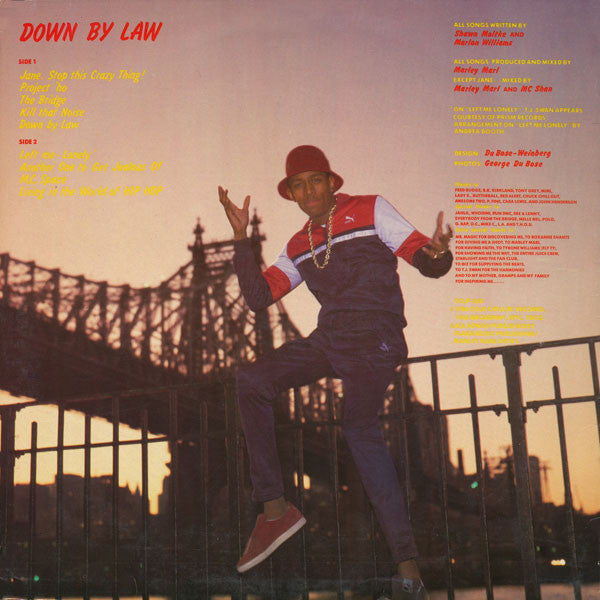 M.C. Shan* : Down By Law (LP, Album, Red)