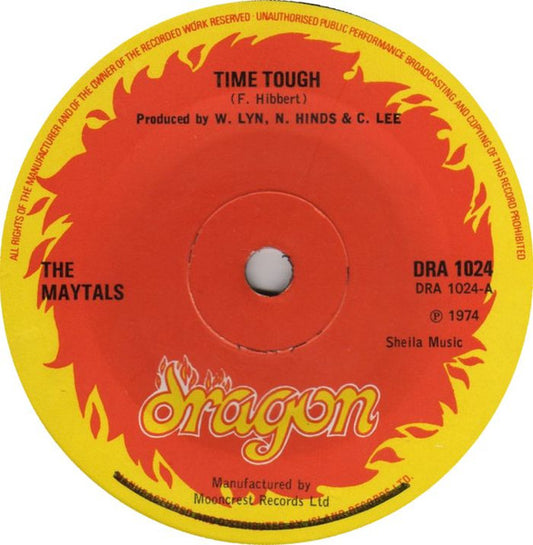 The Maytals : Time Tough (7", Single)