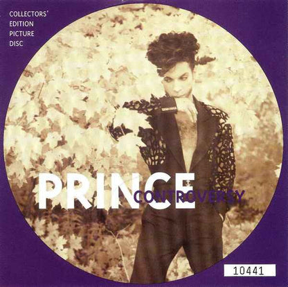 Prince : Controversy (7", Single, Num, Pic, Col)