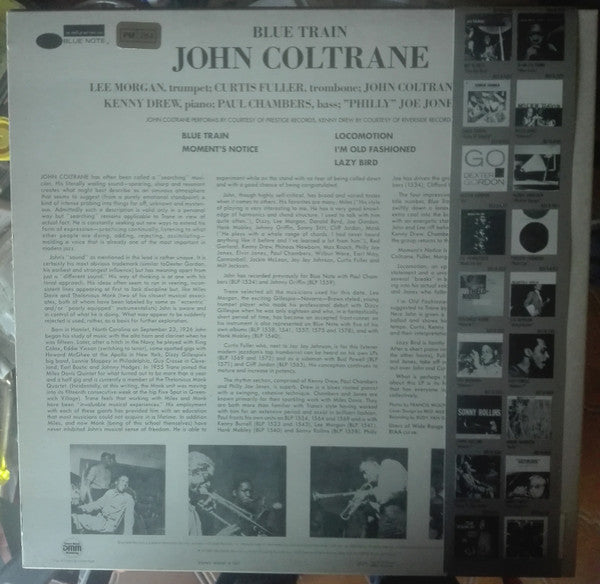 John Coltrane : Blue Train (LP, Album, RE, RM, DMM)