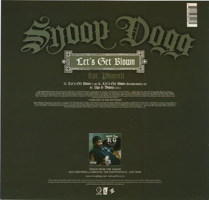 Snoop Dogg Featuring Pharrell Williams : Let's Get Blown (12")