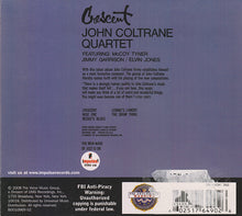 The John Coltrane Quartet : Crescent (CD, Album, RE, RM)