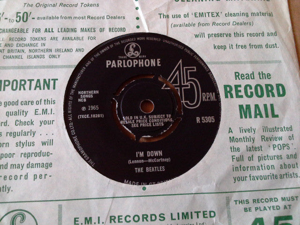 The Beatles : Help! (7", Dec)