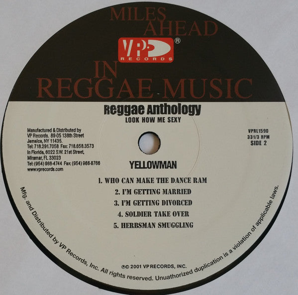 Yellowman : Look How Me Sexy (2xLP, Comp)