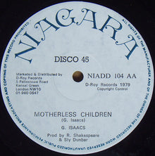 Gregory Isaacs : Going Down Town / Motherless Children (12")