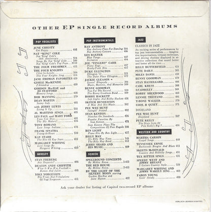 Frank Sinatra : Session With Sinatra (7", EP)