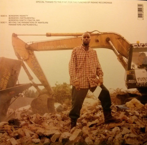 Kinetic Effect : Borderin' Insanity (12")