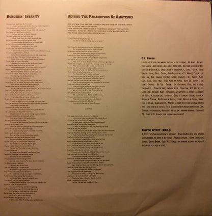 Kinetic Effect : Borderin' Insanity (12")