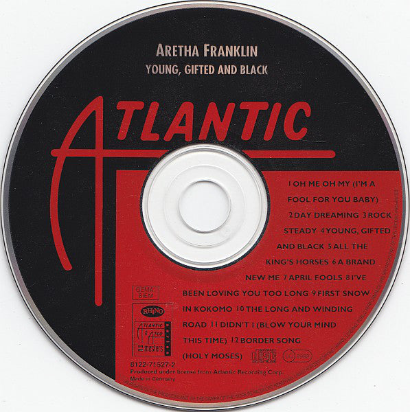 Aretha Franklin : Young, Gifted And Black (CD, Album, RE, RM)