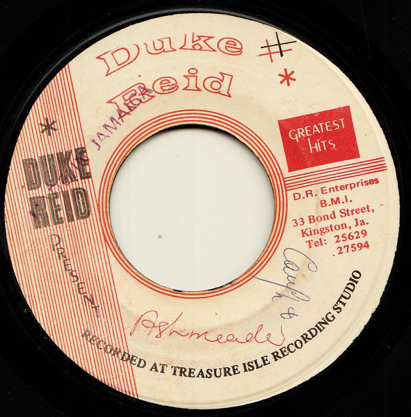 The Melodians With Tommy McCook & The Supersonics : You Have Caught Me Babe / Somewhere (7", Single)