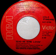 Sam Cooke : Another Saturday Night / Send Me Some Lovin' (7", Single, RE, Red)