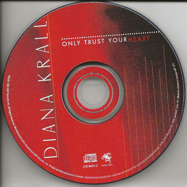 Diana Krall : Only Trust Your Heart (CD, Album)