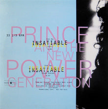 Prince And The New Power Generation : Insatiable (12", Single, Promo)