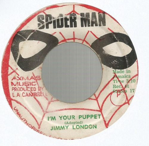 Jimmy London : I'm Your Puppet (7")