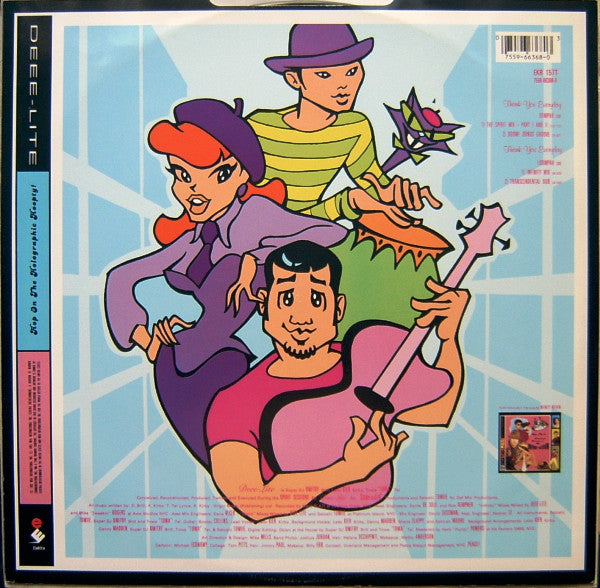 Deee-Lite : Thank You Everyday (12", Single)
