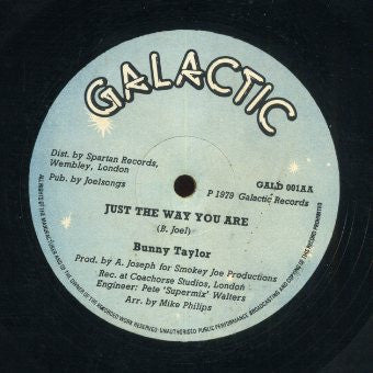Bunny Taylor : Everyday Will Be Like A Holiday / Just The Way You Are (12")