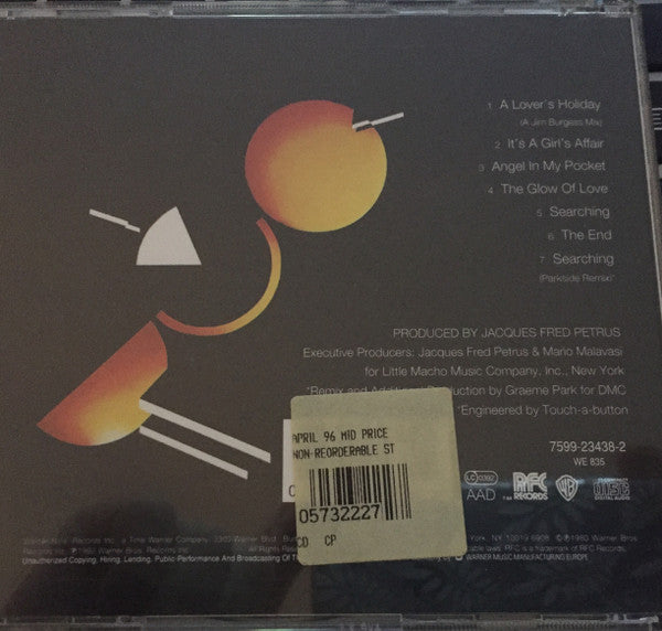 Change : The Glow Of Love (CD, Album, RE, RP)