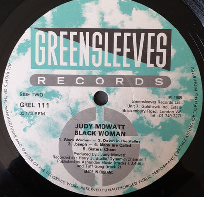 Judy Mowatt : Black Woman (LP, Album)