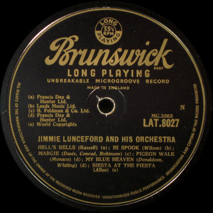 Jimmie Lunceford And His Orchestra : Jimmy Lunceford And His Orchestra (LP, Album)
