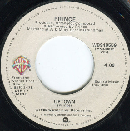 Prince : Uptown (7", Single, Win)