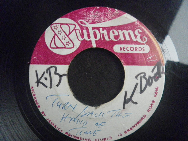 Winston Francis / Ceceil Lock : Turn Back The Hands Of Time / Sing Out Loud  (7")