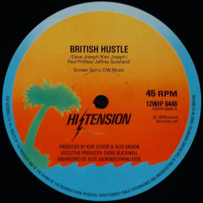 Hi-Tension : British Hustle (12", Bla)