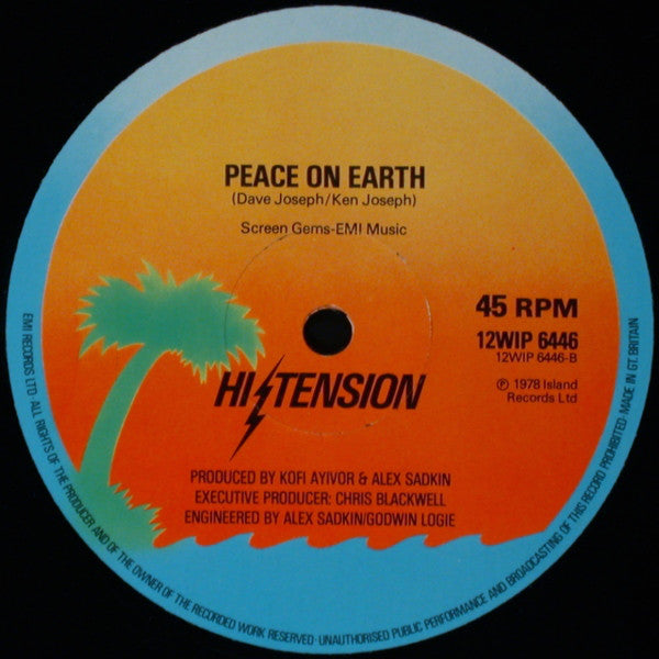 Hi-Tension : British Hustle (12", Bla)