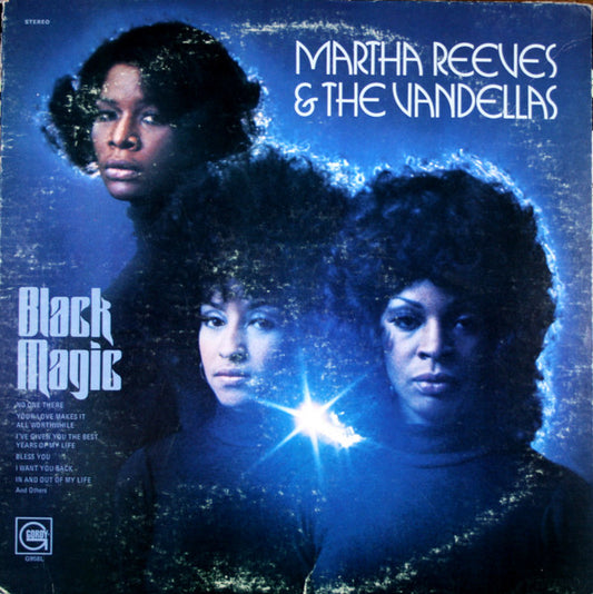 Martha Reeves & The Vandellas : Black Magic (LP, Album, Ind)