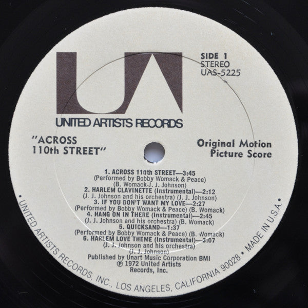 Bobby Womack, J.J. Johnson : Across 110th Street (LP, Album, All)
