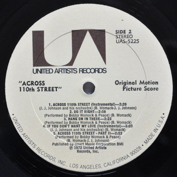 Bobby Womack, J.J. Johnson : Across 110th Street (LP, Album, All)