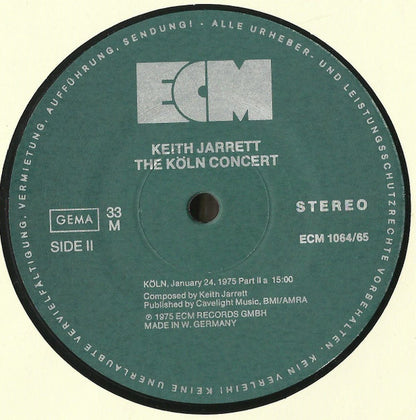 Keith Jarrett : The Köln Concert (2xLP, Album, M/Print, RE)