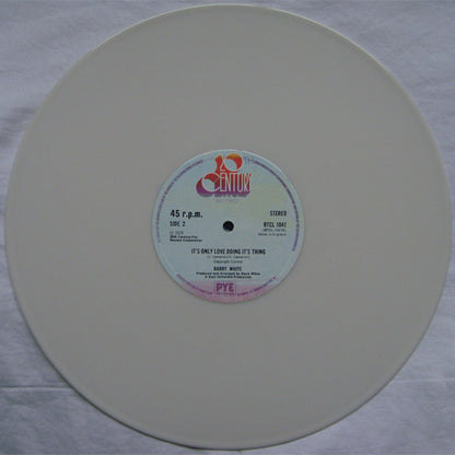 Barry White : Sha La La Means I Love You /  	It's Only Love Doing Its Thing (12", Ltd, Whi)