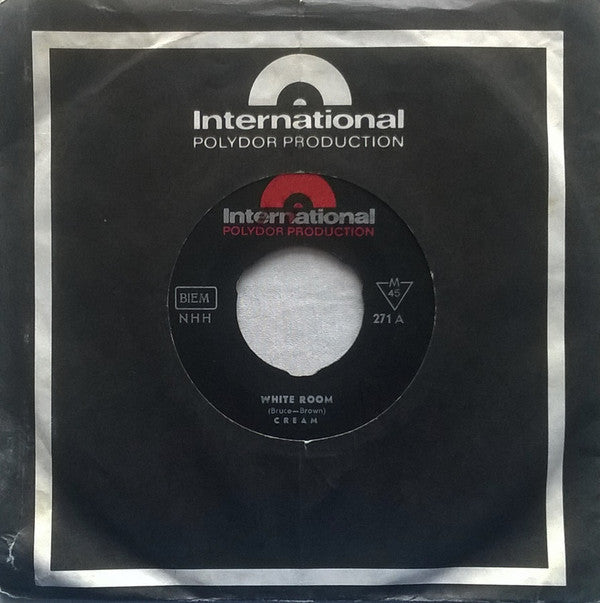 Cream (2) : White Room / Those Were The Days (7", Single)
