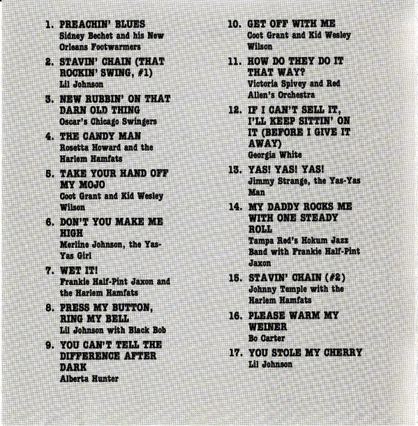 Various : The Copulatin' Blues Compact Disc (CD, Comp)