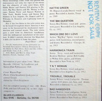 Various : Juke Joint Blues (LP, Comp)