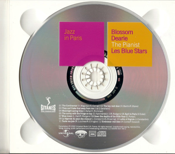 Blossom Dearie / Les Blue Stars : The Pianist (CD, Comp, Dig)