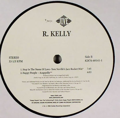 R. Kelly : Happy People (12")