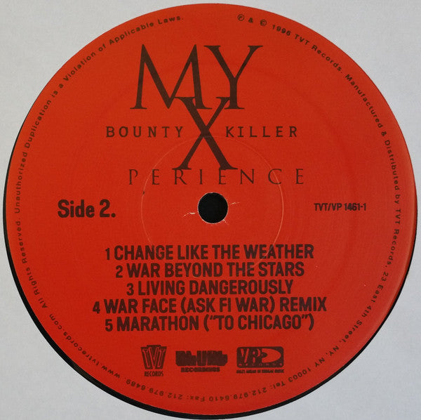 Bounty Killer : My Xperience Chapter 1 (LP, Album)