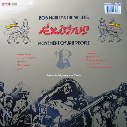 Bob Marley & The Wailers : Exodus (LP, Album, RE)