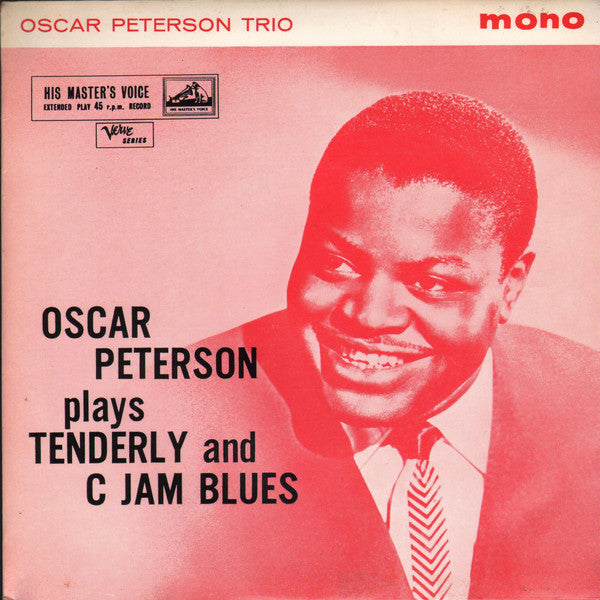 The Oscar Peterson Trio : Plays Tenderly And C Jam Blues (7", EP, Mono)