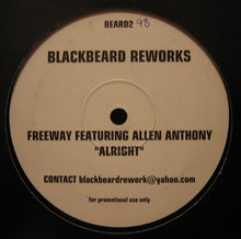 Freeway Featuring Allen Anthony : Alright (Blackbeard Reworks) (12", Promo)