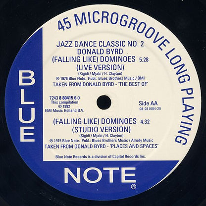 Donald Byrd : Jazz Dance Classic No. 2 (12", Comp)