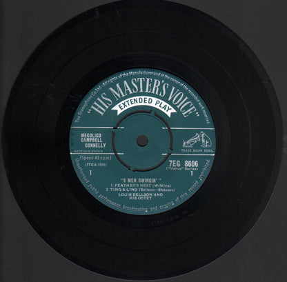 The Louis Bellson Octet : 8 Men Swinging (7", EP)