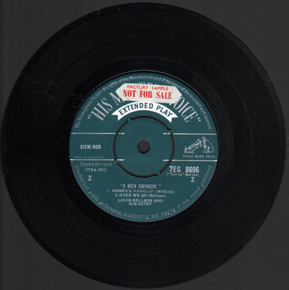 The Louis Bellson Octet : 8 Men Swinging (7", EP)