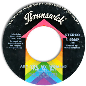 The Chi-Lites : Are You My Woman? (Tell Me So) (7", Single, Styrene)