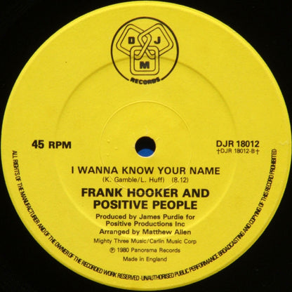 Frank Hooker & Positive People : This Feelin' (12", Single)
